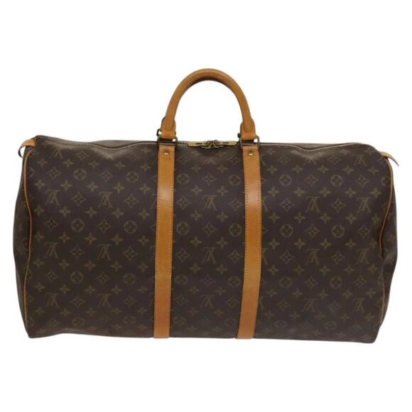LOUIS VUITTON Monogram Keepall 55 Boston Bag - Picture 3 of 15